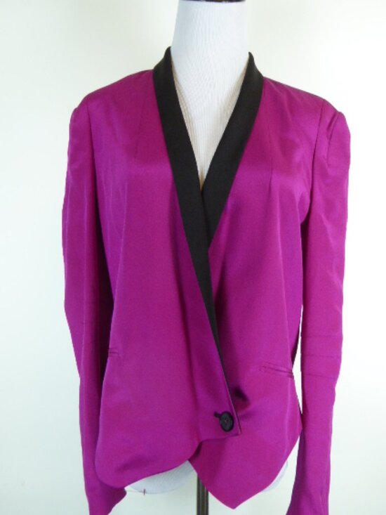 Rebecca Minkoff Jackets & Blazers - REBECCA MINKOFF SILK BECKY kimono style JACKET TOP